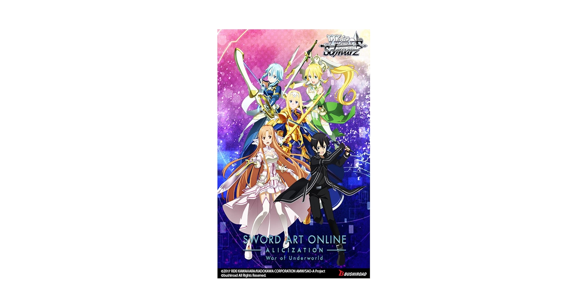 ヴァイスシュヴァルツ SAO 10th ANNIVERSARY BOX 2box Weiss Schwarz Sword Art Online 10th Anniversary Booster Pack